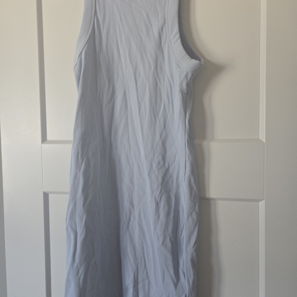 ARITZIA TNA QUARTZ Light Blue Mini Dress - Picture 4 of 4
